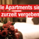 Alle Apartments sind zurzeit vergeben